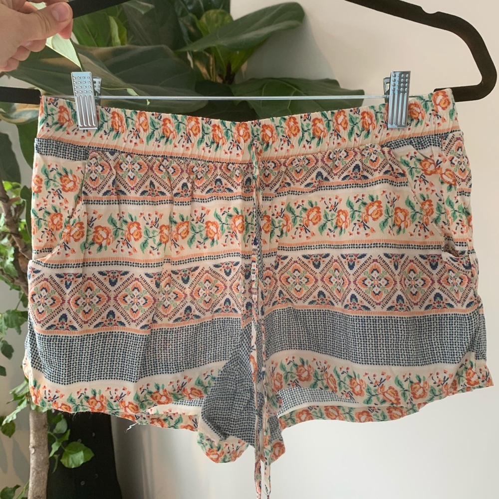 Flowy summer colorful shorts